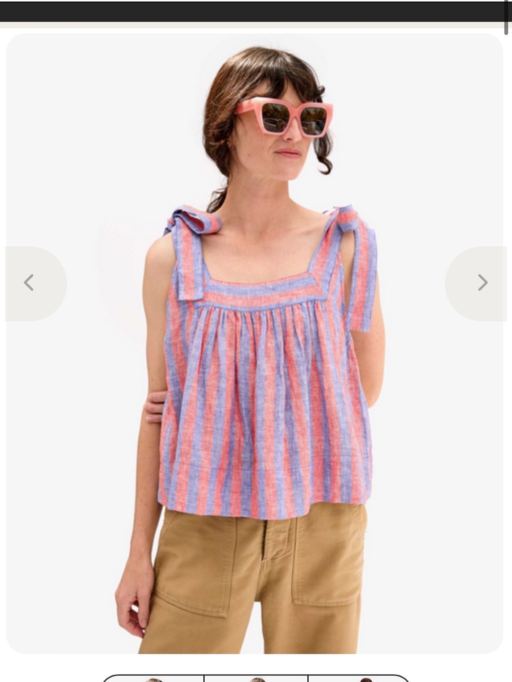 NWT Clare V Rosalie Tank Size XS/S